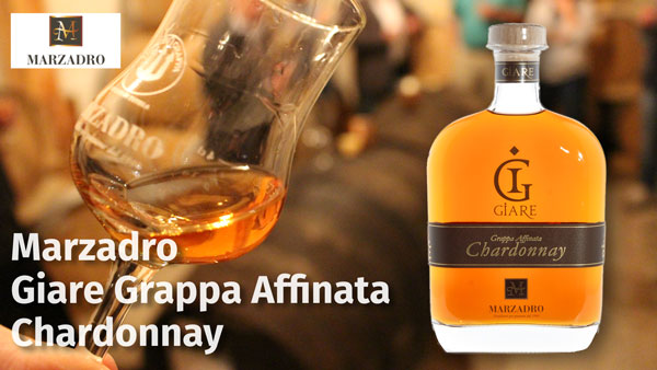 Marzadro Giare Grappa Affinata Chardonnay