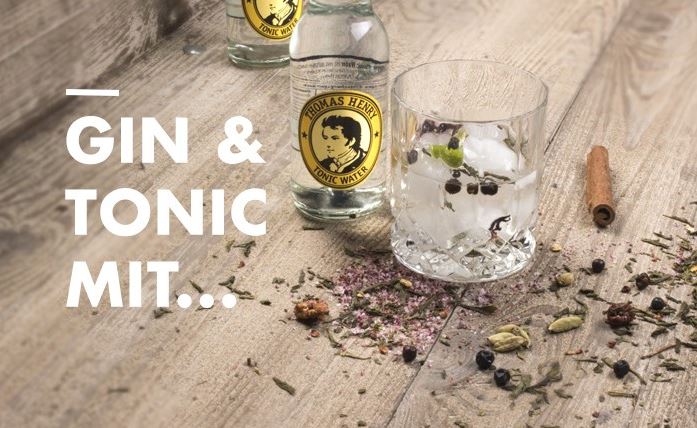 Gin Tonic mit Thomas Henry Tonic Water