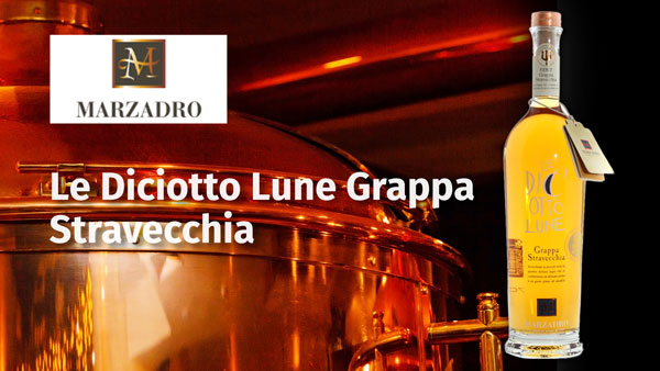 Marzadro Diciotto Lune Grappa Stravecchia