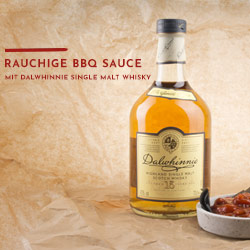 Whisky-Grillsauce mit Dalwhinnie und Malzbier