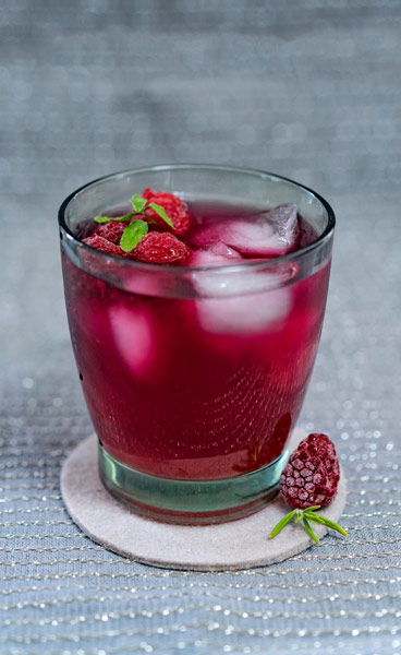 Raspberry Thyme Smash