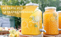 Einfache Sommercocktails für den Getränkespender