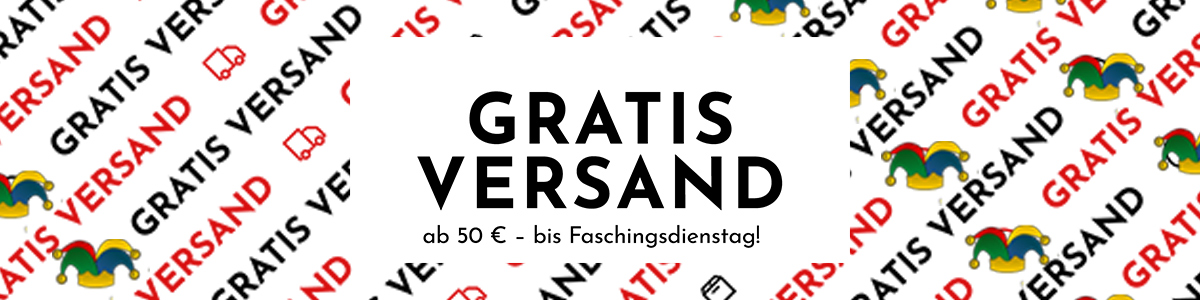 Jetzt kostenlosen Versand ab 50 € sichern!