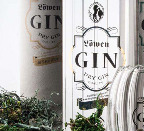 Der Dry Gin der Bergbrennerei Löwen aus Österreich