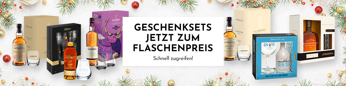 Geschenksets zum Preis der Einzelflasche sichern