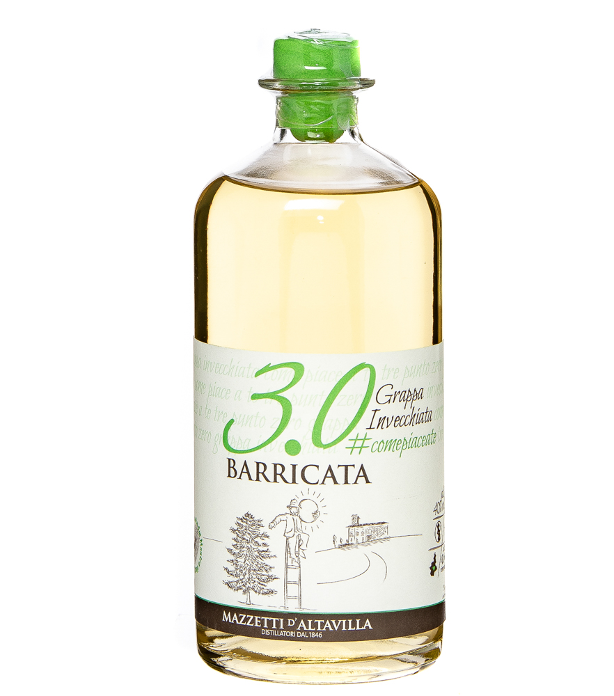 Image of Mazzetti d'Altavilla Grappa 3.0 Grappa Barricata / 40 % Vol. / 0,7 Liter-Flasche