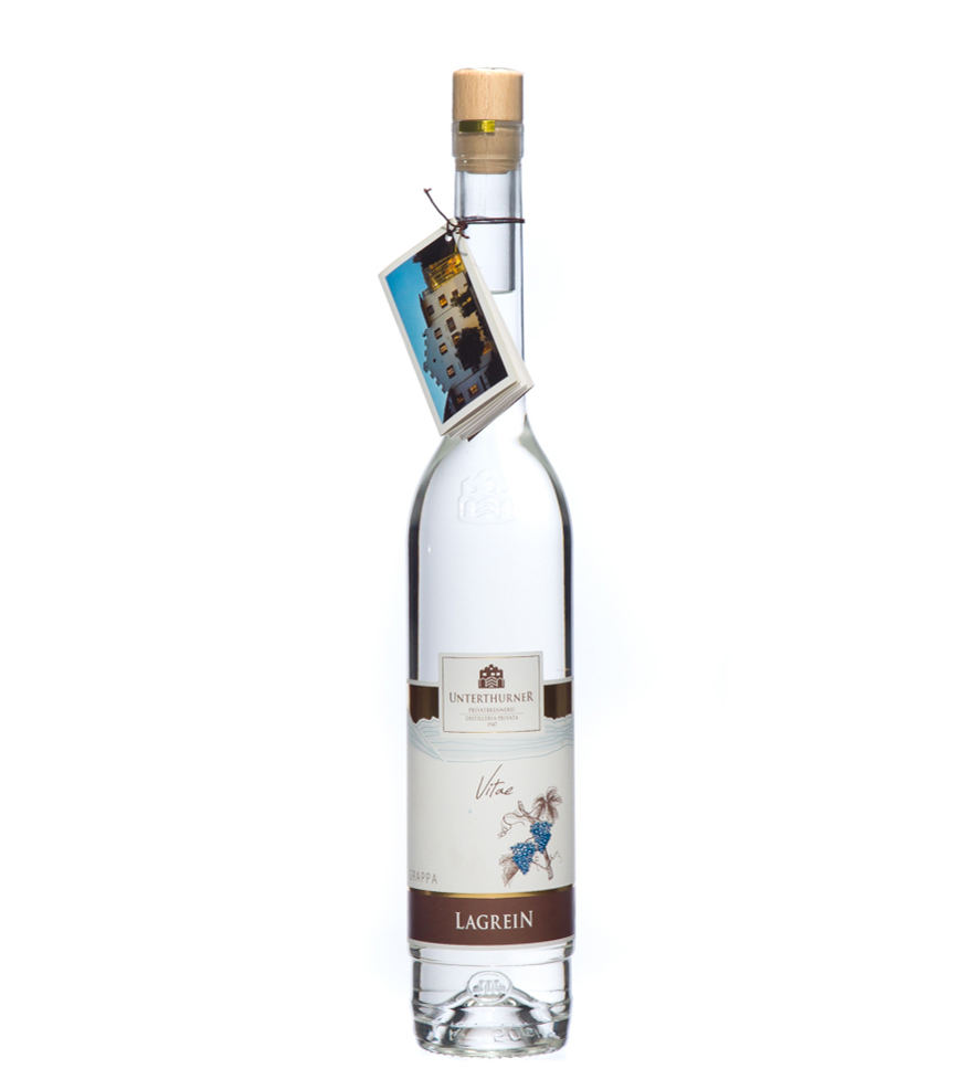 Image of Unterthurner Grappa Lagrein Dunkel Vitae / 39 % vol. / 0,5 Liter-Flasche