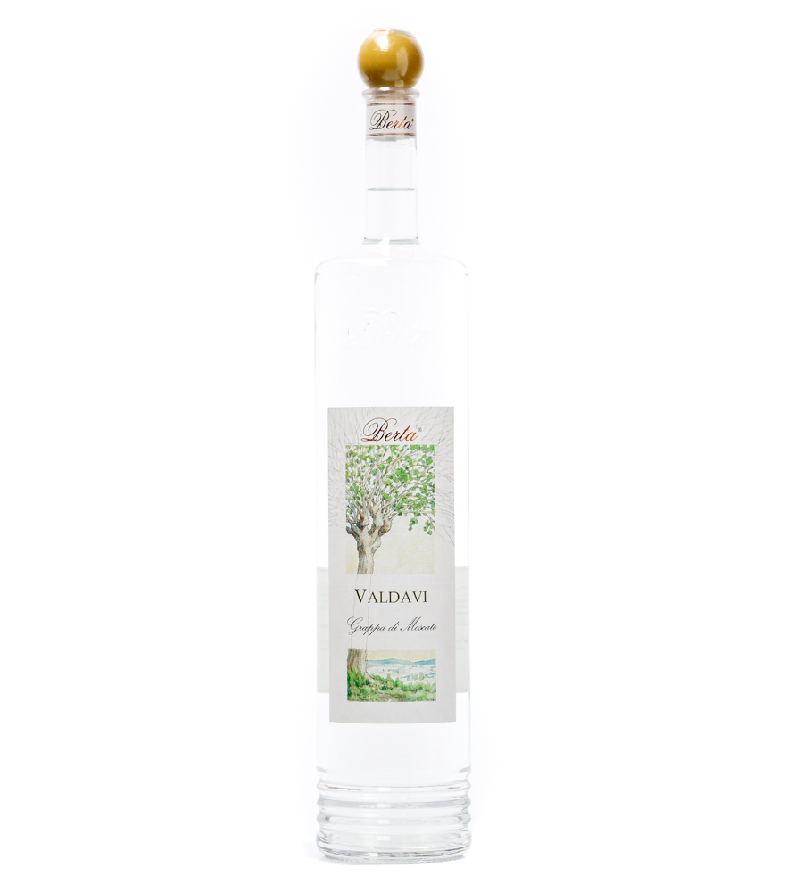 Image of Distillerie Berta Valdavi - Grappa di Moscato / 40 % vol. / 1,5 Liter-Flasche