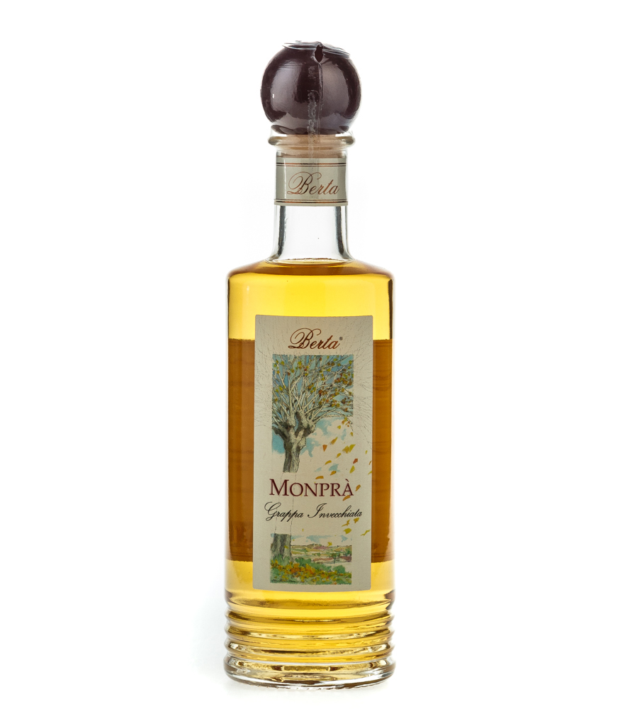 Image of Distillerie Berta Monprà Grappa Invecchiata / 40 % Vol. / 0,2 Liter-Flasche