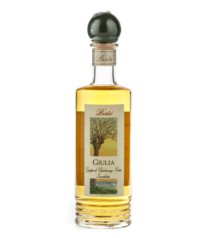 Image of Distillerie Berta Giulia - Grappa di Chardonnay e Cortese Invecchiata / 40 % vol. / 0,2 L Flasche