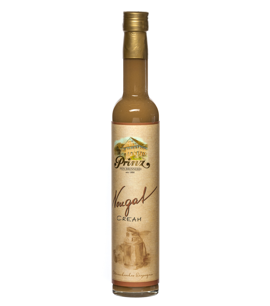 Prinz Nougat-Cream Likör / 15 % Vol. / 0,5 Liter-Flasche