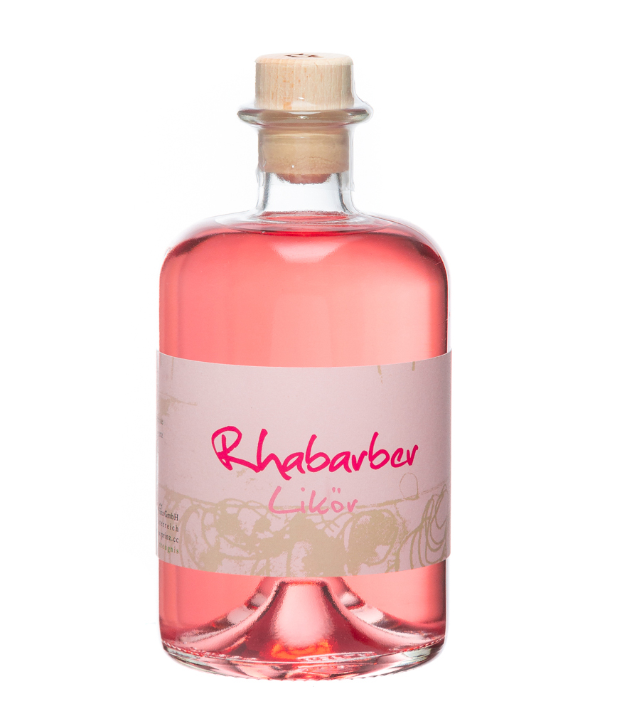 Prinz Rhabarber-Likör / 16 % Vol. / 0,5 Liter-Flasche