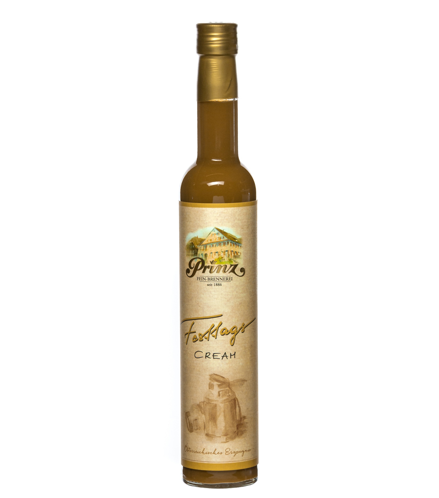 Prinz Festtagslikör Schoko-Kokos-Haselnuss-Cream / 18 % Vol. / 0,5 Liter-Flasche