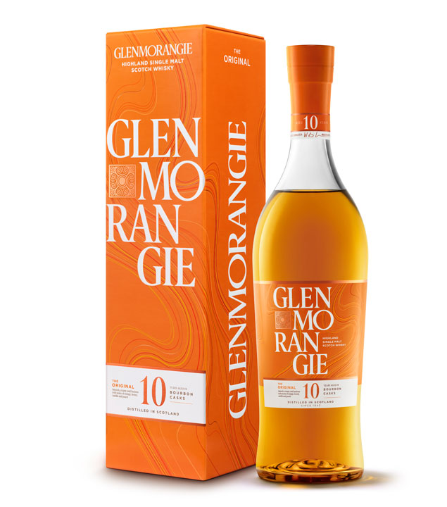 Image of Glenmorangie 10 Jahre The Original Highland Single Malt Scotch Whisky / 40 % vol / 0,7 Liter in Geschenkbox