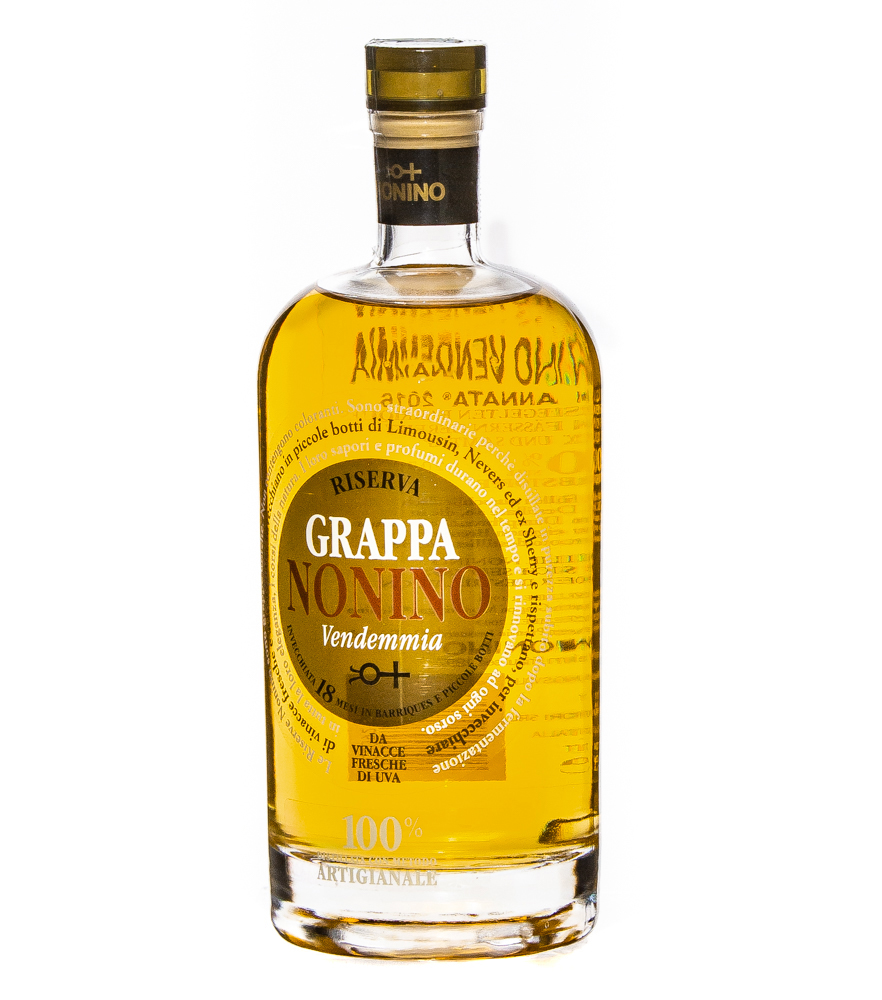 Image of Grappa Nonino Vendemmia Riserva / 41 % Vol. / 0,5 Liter-Flasche