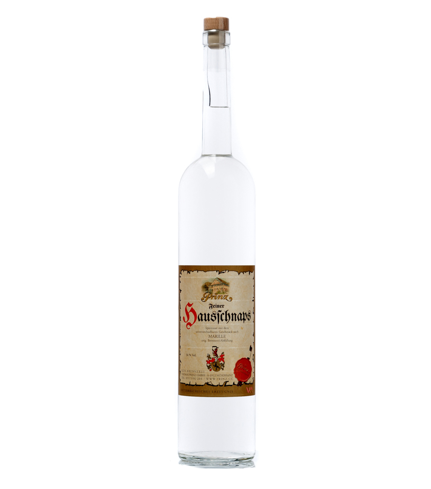 Prinz: Hausschnaps / 34 % Vol. / 1,5 Liter - Flasche