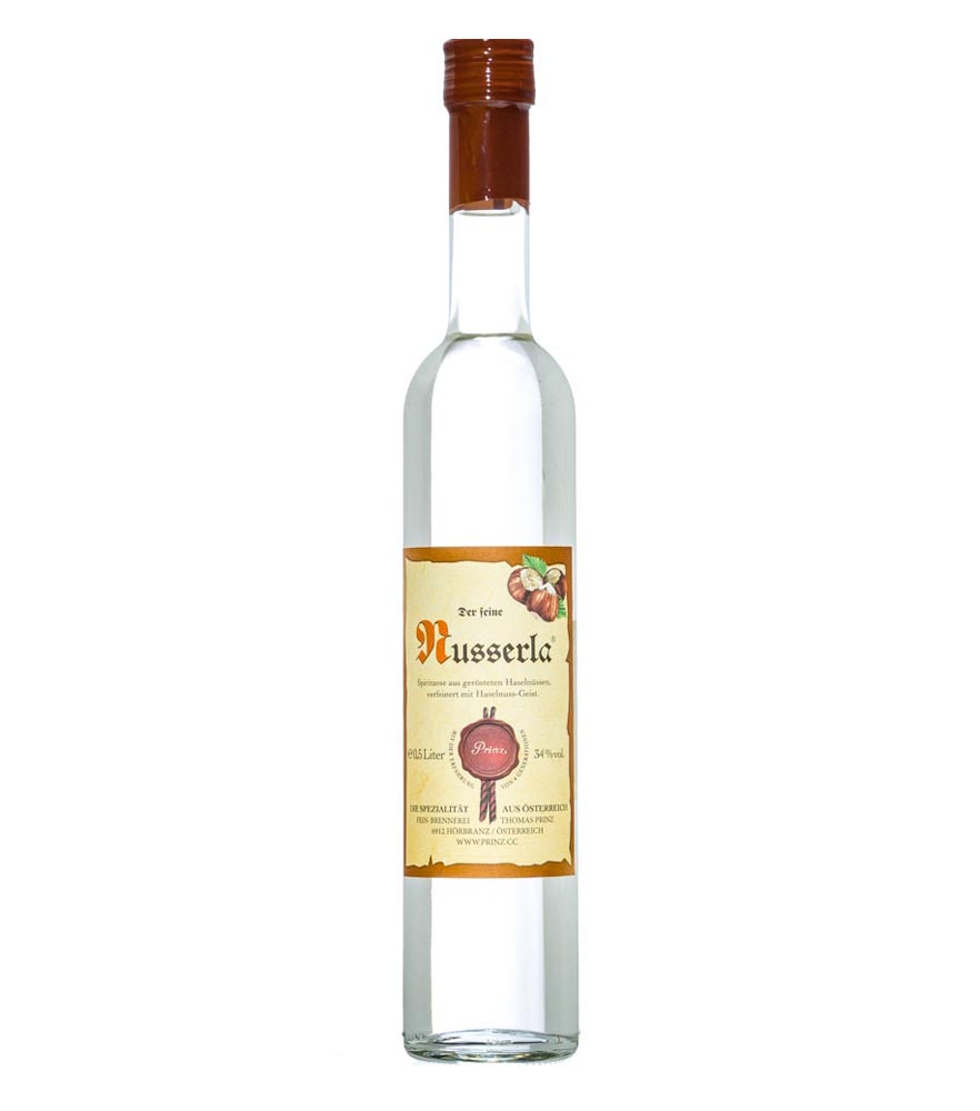 Prinz: Nusserla / 34 % Vol. / 0,5 Liter - Flasche