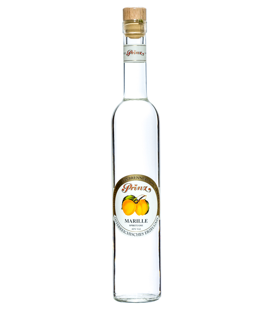 Prinz: Marillen-Schnaps / 40 % Vol. / 0,5 Liter - Flasche