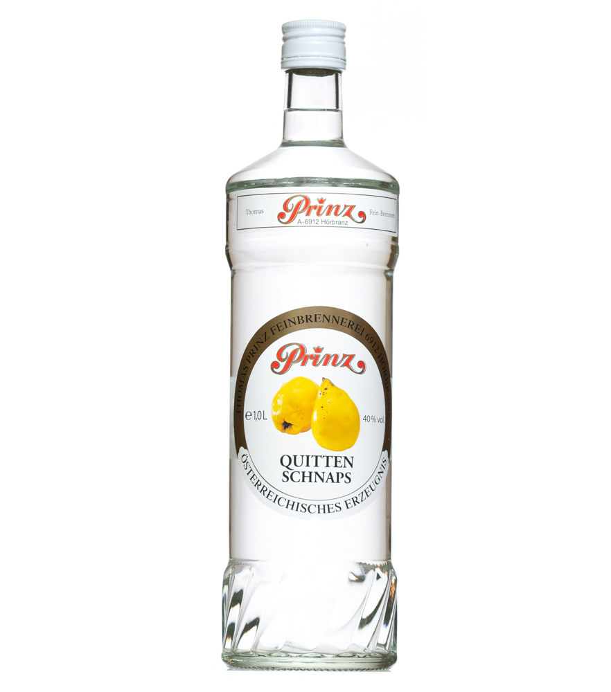 Prinz Quitten Schnaps / 40 % Vol. / 1,0 Liter-Flasche