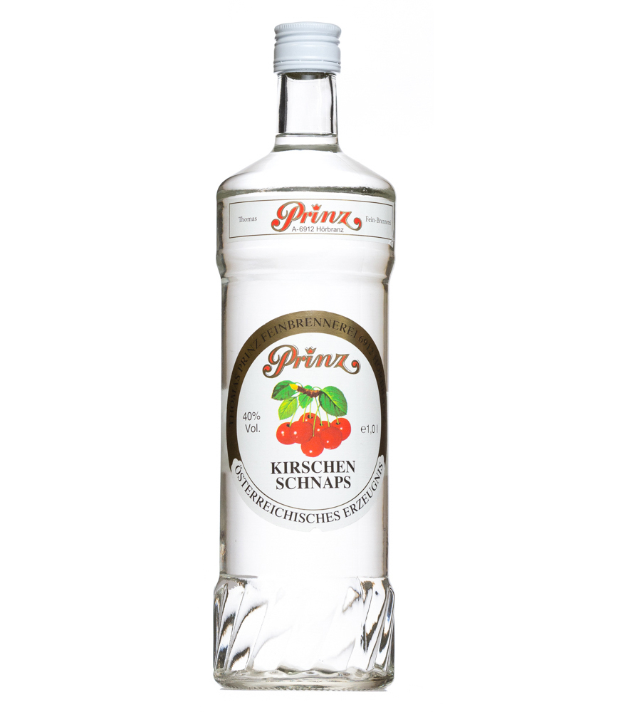 Prinz Kirschen Schnaps / 40 % Vol. / 1,0 Liter-Flasche