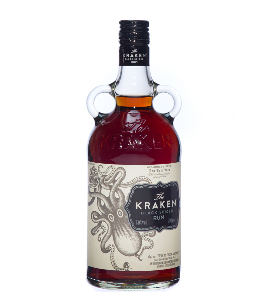 Image of The Kraken Black Spiced Spirit Drink auf Rum-Basis / 40 % vol / 0,7 Liter-Flasche