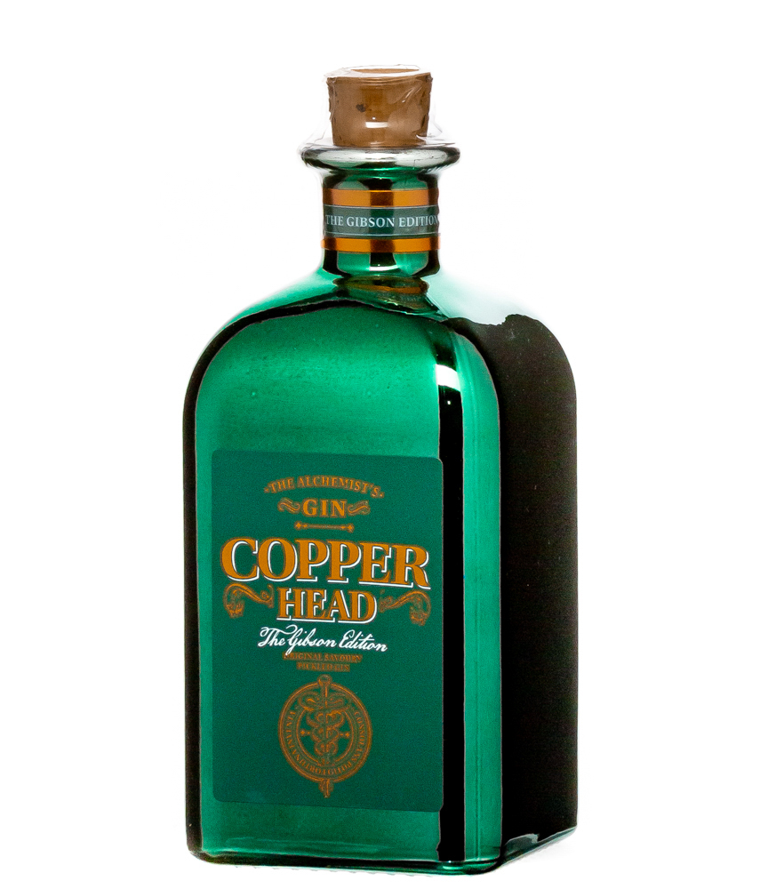 Image of The Alchemist’s Gin Copperhead The Gibson Edition Gin / 40 % Vol. / 0,5 Liter-Flasche