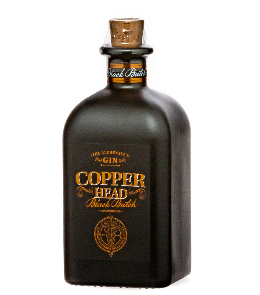 Image of The Alchemist’s Gin Copperhead Black Batch London Dry Gin / 42 % Vol. / 0,5 Liter-Flasche