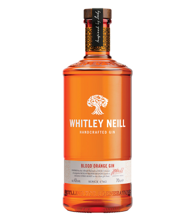 Image of Whitley Neill Blood Orange Gin Handcrafted / 43 % Vol. / 0,7 Liter-Flasche