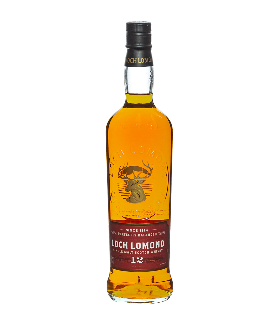 Image of Loch Lomond 12 Years Single Malt Scotch Whisky / 46 % Vol. / 0,7 Liter-Flasche in Geschenkbox