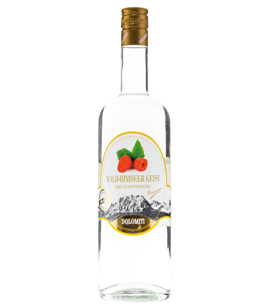 Dolomiti: Waldhimbeer Geist / 40 % Vol. / 1,0 Liter - Flasche