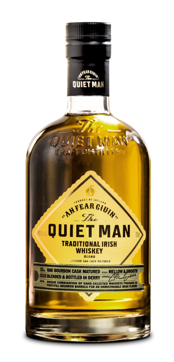 Image of The Quiet Man Traditional Irish Whiskey Blend / 40 % vol / 0,7 Liter-Flasche