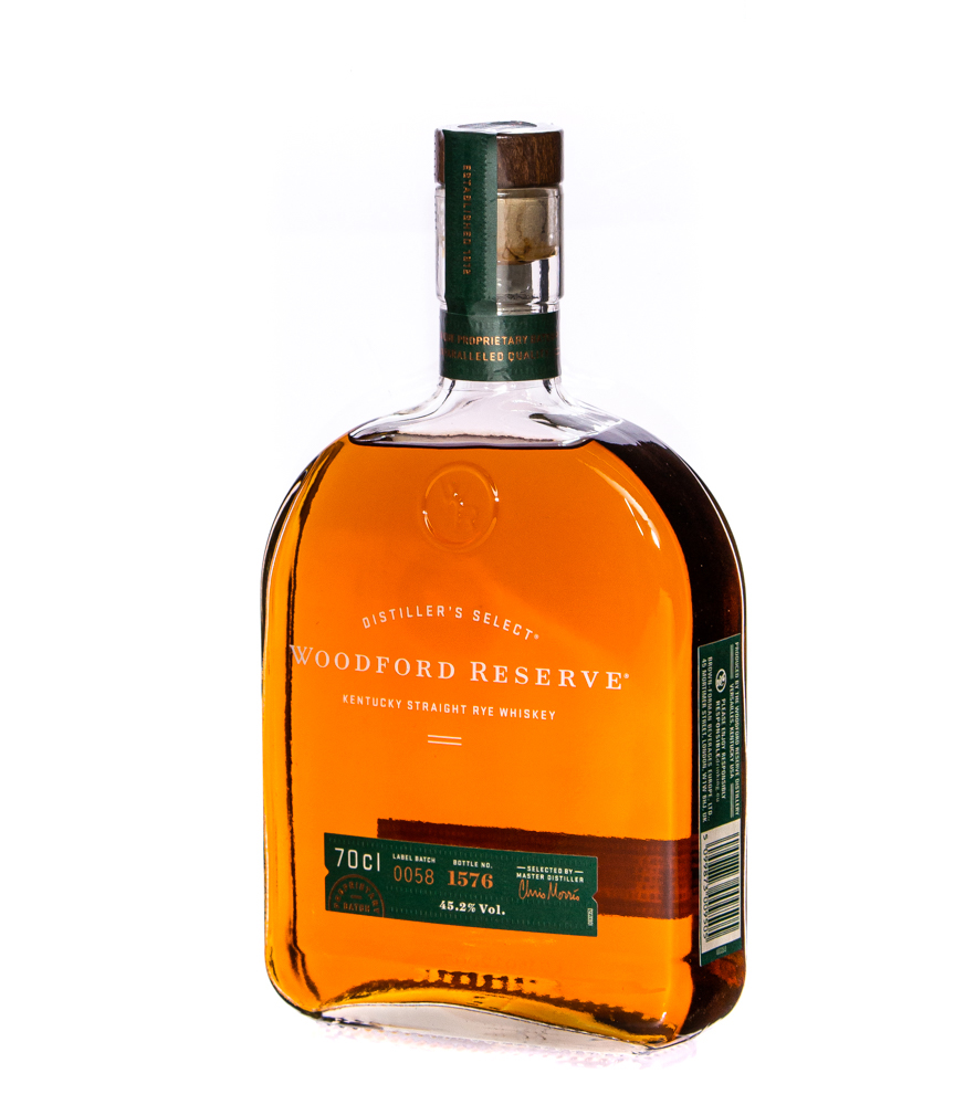 Image of Woodford Reserve Kentucky Straight Rye Whiskey / 45,2 % Vol. / 0,7 Liter-Flasche