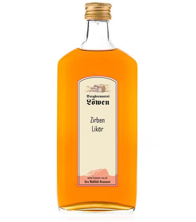 Image of Löwen: Zirben-Likör / 25% Vol. / 0,5 Liter - Flasche