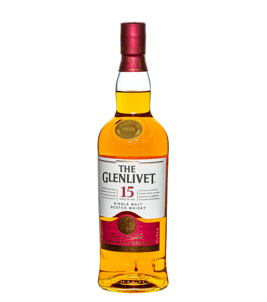 Image of The Glenlivet 15 Years Single Malt Scotch Whisky / 40 % Vol. / 0,7 Liter-Flasche in Geschenkbox