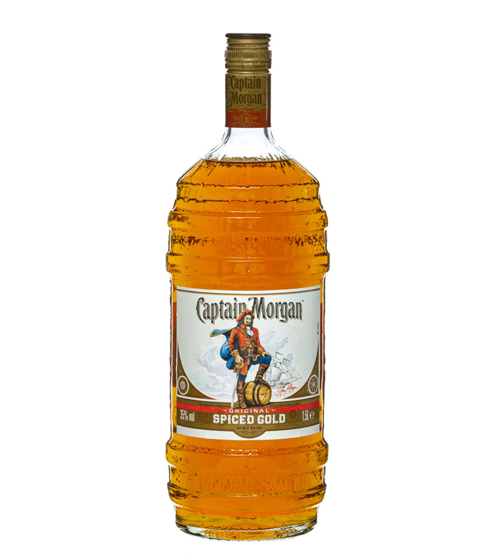 Image of Captain Morgan Original Spiced Gold Barrel Bottle / 35 % Vol. / 1,5 Liter-Flasche