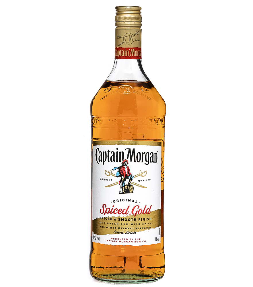 Image of Captain Morgan Original Spiced Gold / 35 % Vol. / 1,0 Liter-Flasche