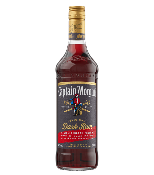 Image of Captain Morgan Dark Rum / 40 % Vol. / 0,7 Liter-Flasche