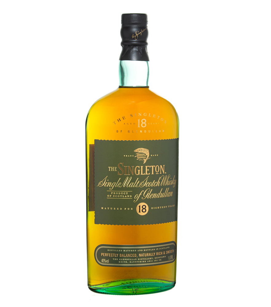 Image of The Singleton of Glendullan 18 Jahre Single Malt Scotch Whisky / 40 % Vol. / 1,0 Liter-Flasche in Geschenkdose