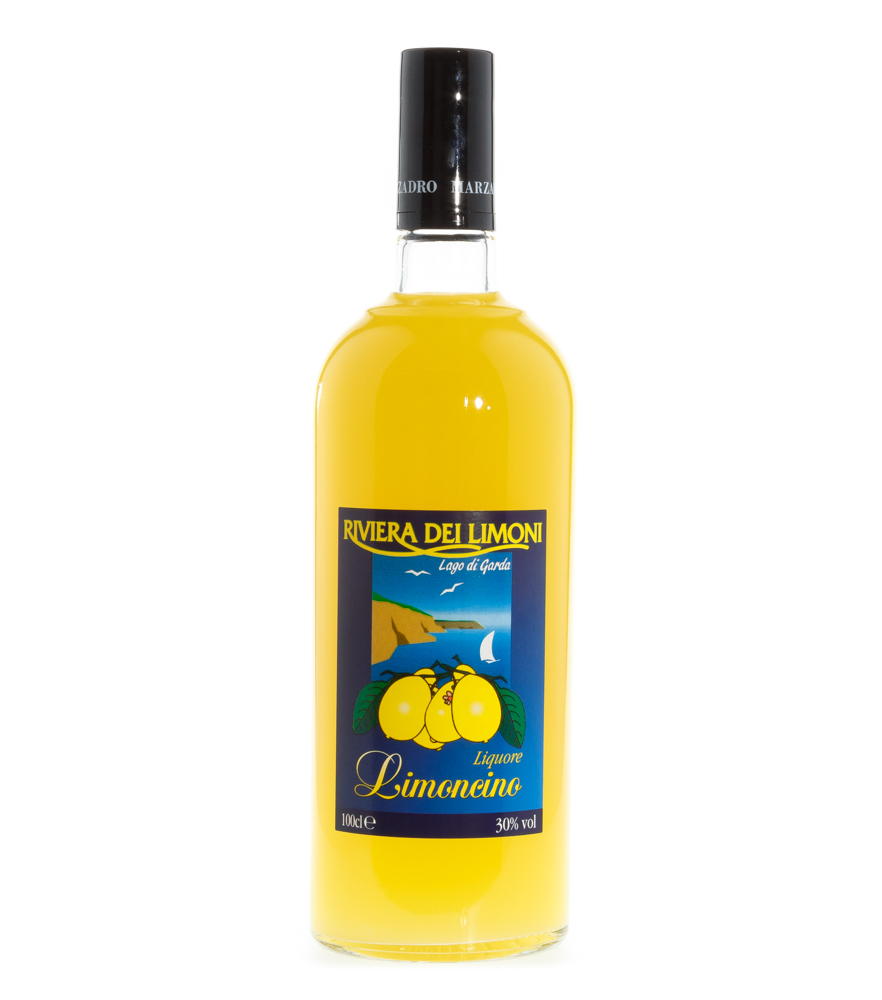 Image of Marzadro: Limoncino Zitronenlikör „Riviera dei Limoni“ Limoncello / 30 % Vol. / 1,0 Liter-Flasche