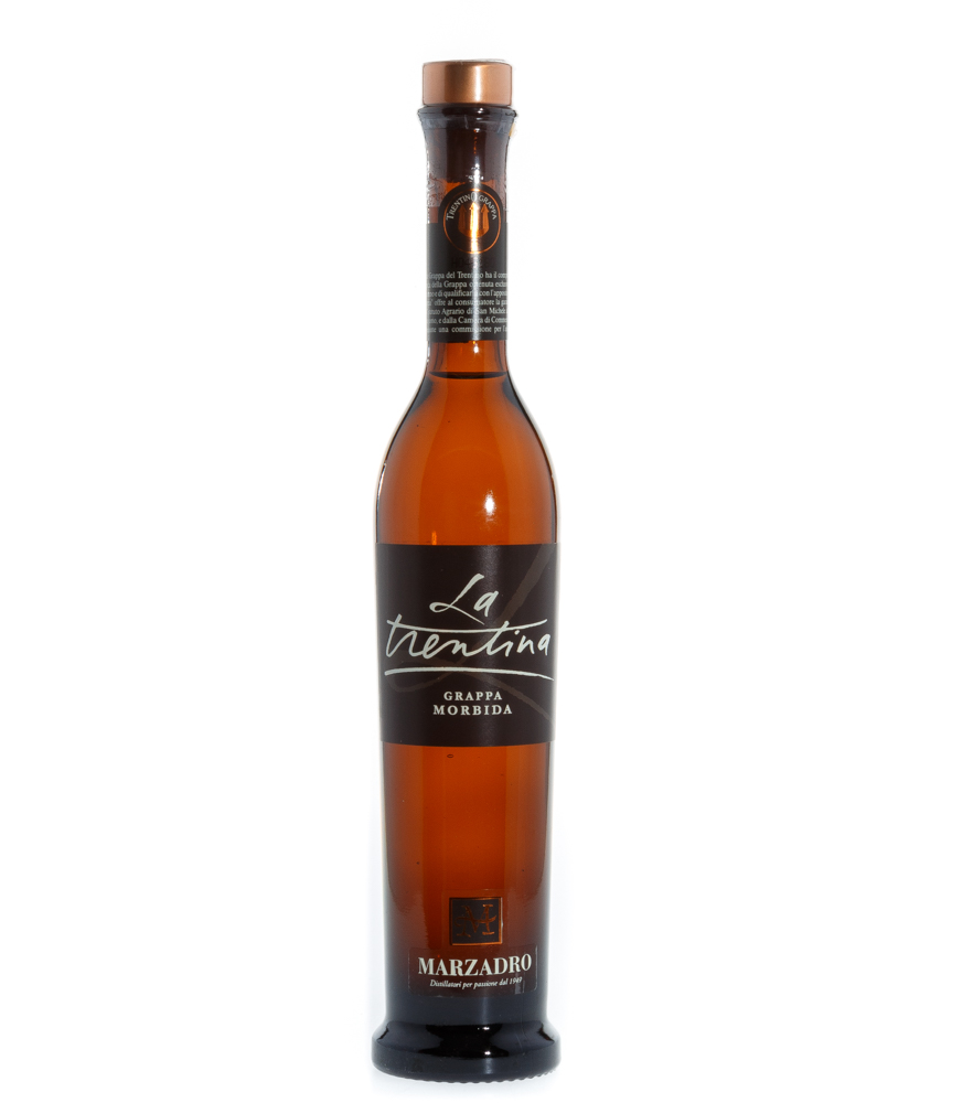 Image of Marzadro: La Trentina Barrique Grappa Morbida / 41 % Vol. / 0,2 Liter-Flasche