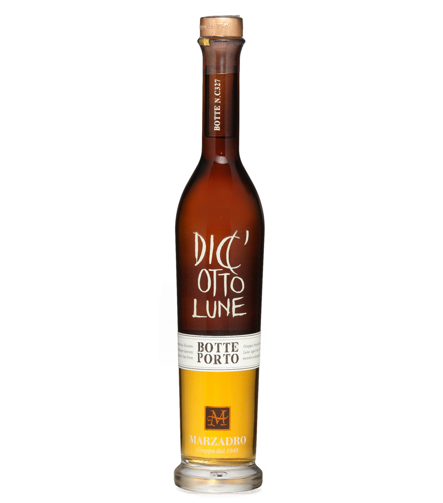 Image of Marzadro Grappa Le Diciotto Lune Riserva Botte Porto / 42 % Vol. / 0,2 Liter-Flasche