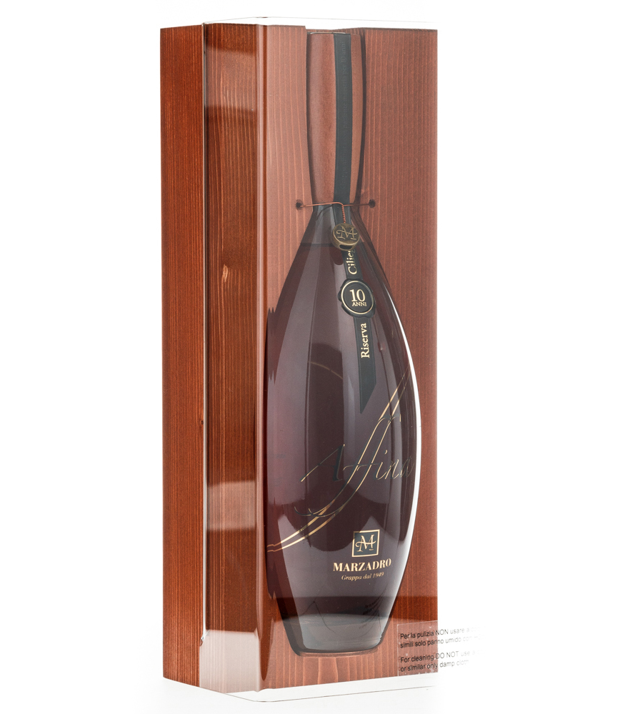 Image of Marzadro Affina Riserva Ciliegio / 43 % Vol. / 1,0 Liter-Flasche in Holzkiste