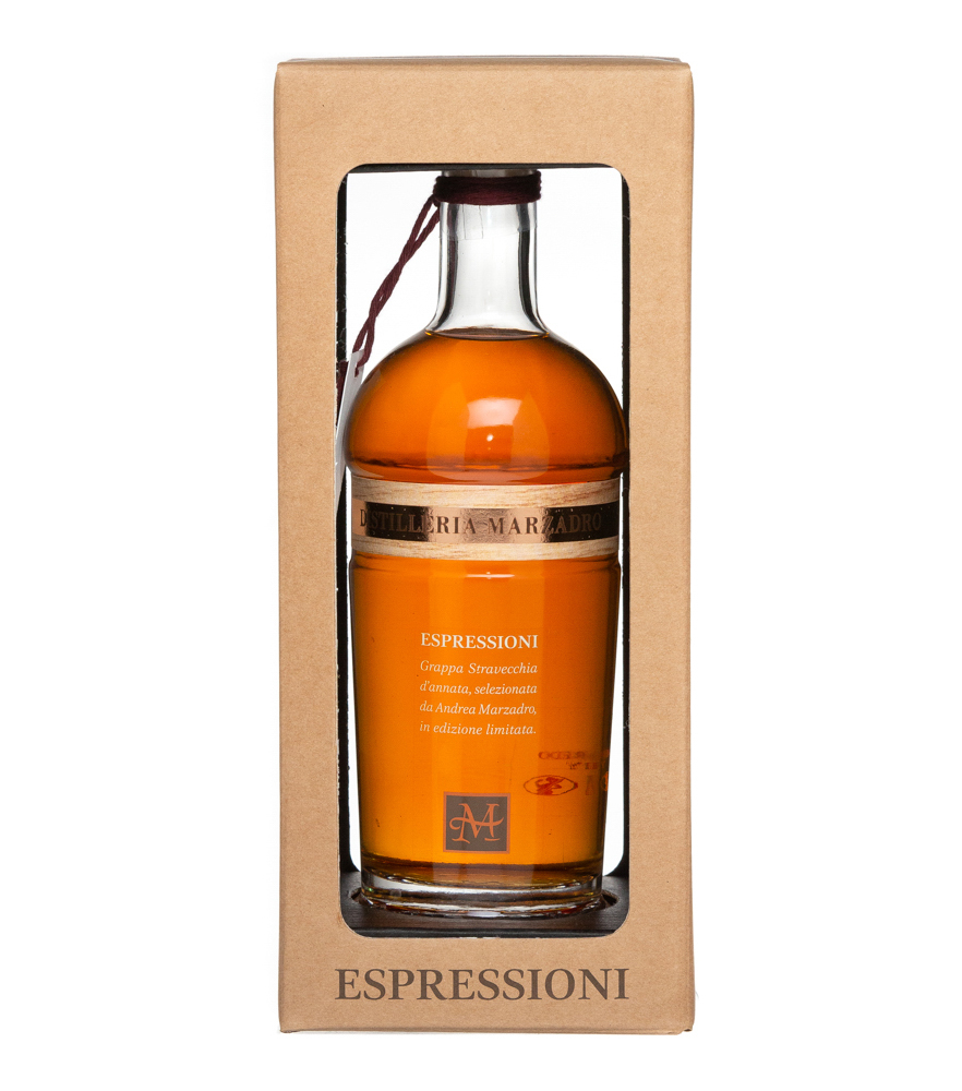 Image of Marzadro Grappa Espressioni Futura / 46 % Vol. / 0,35 Liter-Flasche in Geschenkbox