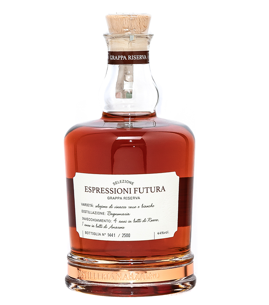 Image of Marzadro Espressioni Futura Edition 2021 / 44 % Vol. / 0,7 Liter-Flasche in Geschenk-Dose