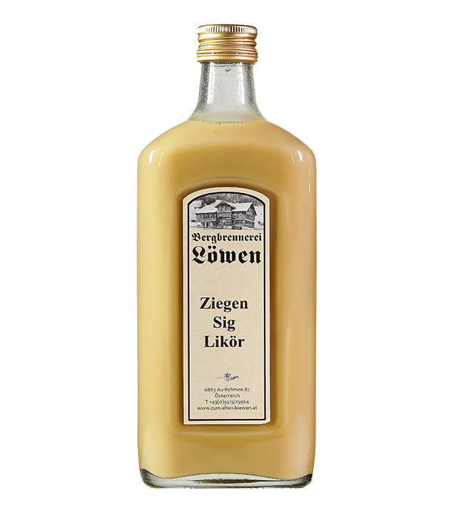 Image of Löwen Ziegen Sig Likör / 16 % Vol. / 0,5 Liter-Flasche