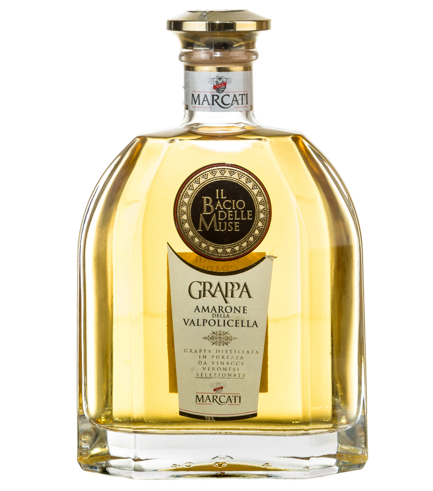 Image of Marcati Grappa Amarone della Valpolicella „Il Bacio delle Muse“ / 40 % Vol. / 0,7 Liter-Flasche