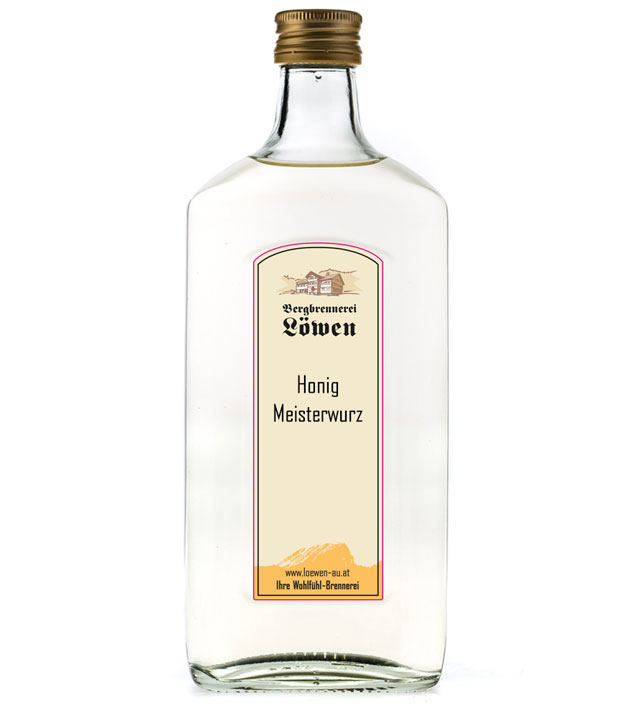 Image of Löwen: Honig Meisterwurz / 40% Vol. / 0,5 Liter - Flasche