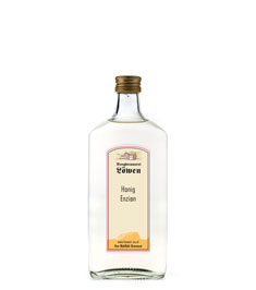 Image of Löwen: Honig-Enzian / 35 % Vol. / 0,2 Liter - Flasche