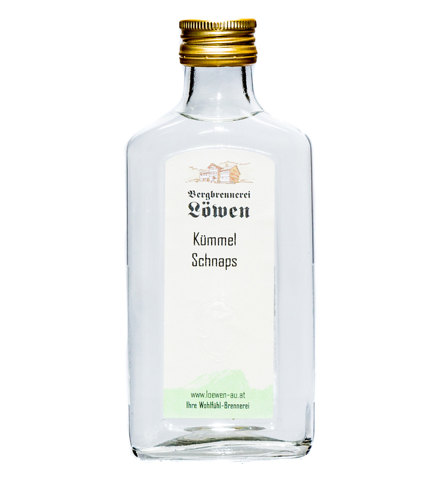 Image of Löwen Kümmel Schnaps / 40 % Vol. / 0,2 Liter-Flasche