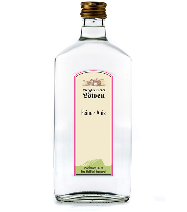 Löwen: Feiner Anis Geist / 45% Vol. / 0,5 Liter - Flasche